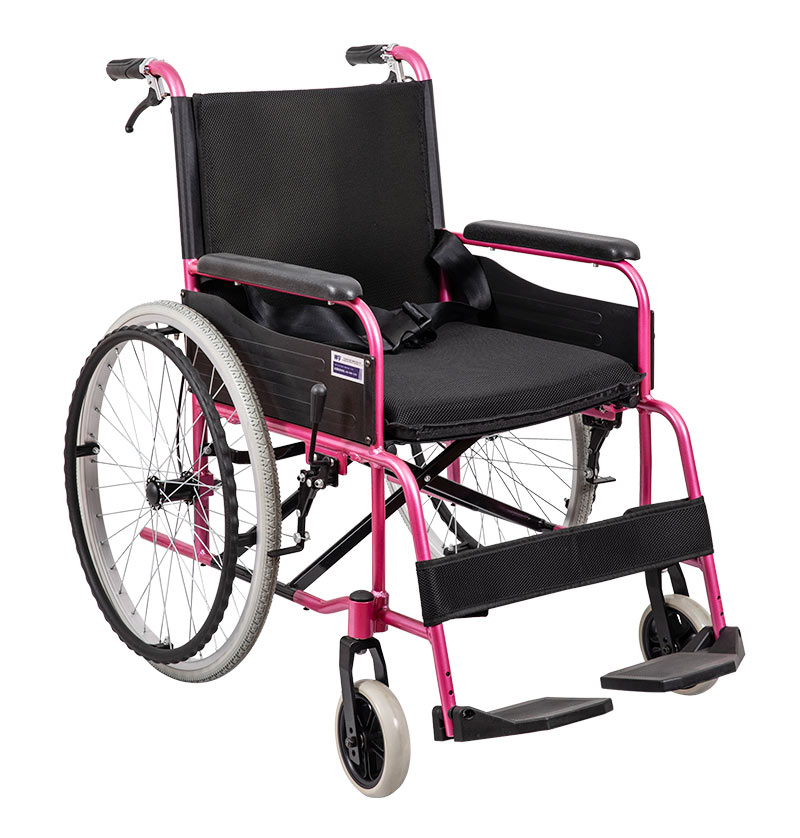 Kerusi roda Manual Ringan Hospital untuk Warga Emas